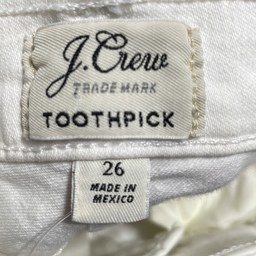 J. Crew white jeans - Picture 6 of 6